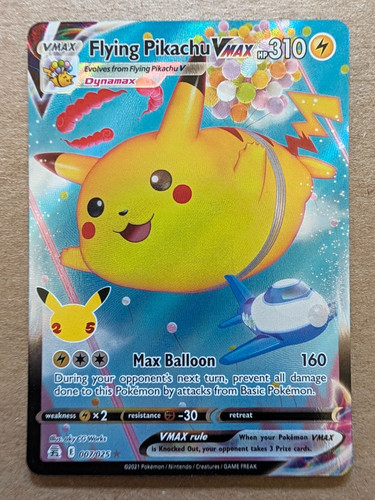 Celebrations flying pikachu - flying,