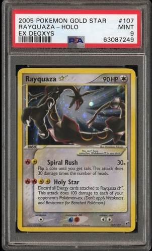 Graded rayquaza pokémon - rayquaza,