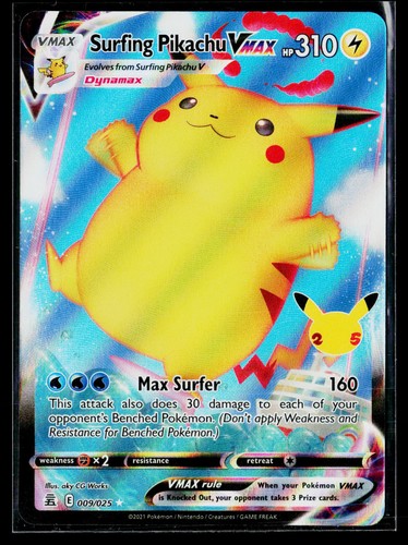 Surfing pikachu vmax - surfing,
